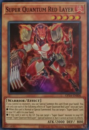Super Quantum Red Layer (OP14-EN006) - OTS Tournament Pack 14 Unlimited