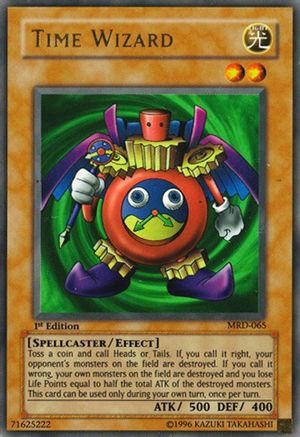 Time Wizard (MRD-065) - Metal Raiders 1st Edition