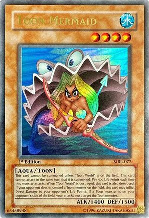 Toon Mermaid (MRL-072) - Magic Ruler 1st Edition (56835549)