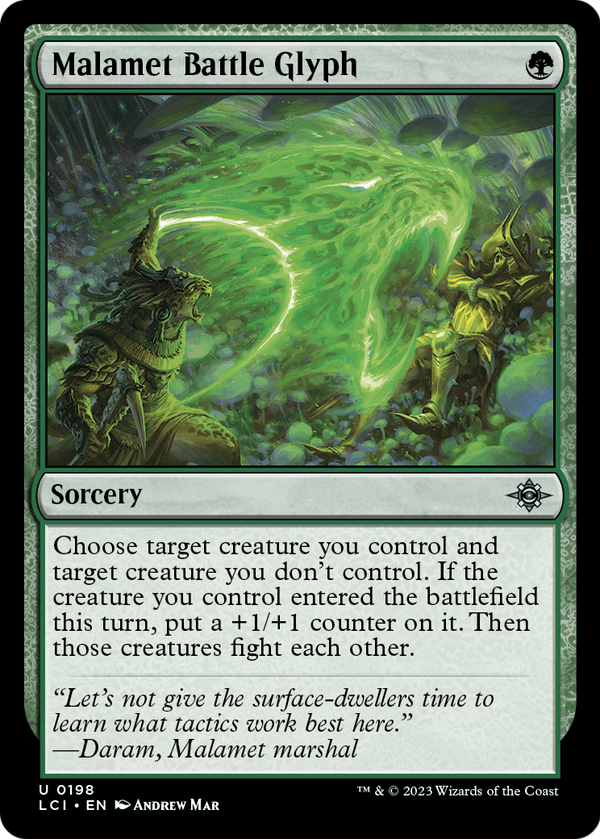 Malamet Battle Glyph (LCI-198) - The Lost Caverns of Ixalan Foil