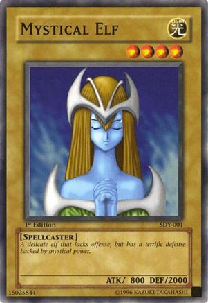 Mystical Elf (SDY-001) - Starter Deck: Yugi 1st Edition