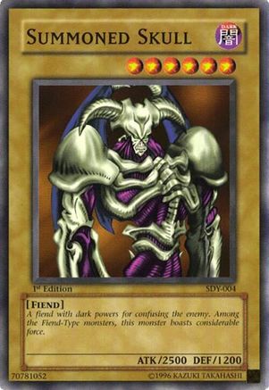 Summoned Skull (SDY-004) - Starter Deck: Yugi 1st Edition