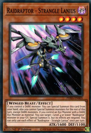 Raidraptor - Strangle Lanius (PHRA-EN005) - Phantom Rage 1st Edition