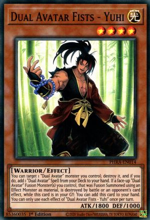 Dual Avatar Fists - Yuhi (PHRA-EN014) - Phantom Rage 1st Edition