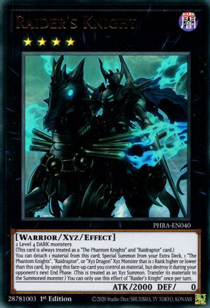 Raider's Knight (PHRA-EN040) - Phantom Rage 1st Edition