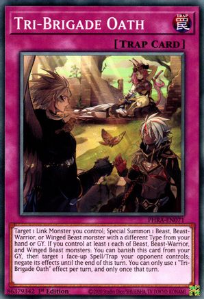 Tri-Brigade Oath (PHRA-EN071) - Phantom Rage 1st Edition