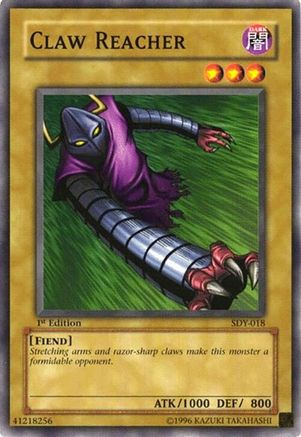 Claw Reacher (SDY-018) - Starter Deck: Yugi 1st Edition