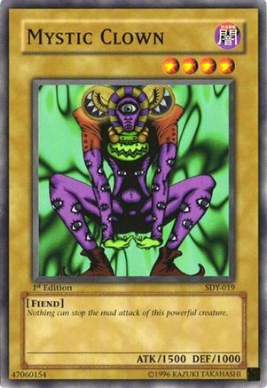 Mystic Clown (SDY-019) - Starter Deck: Yugi 1st Edition