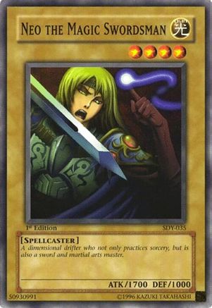 Neo the Magic Swordsman (SDY-035) - Starter Deck: Yugi Unlimited