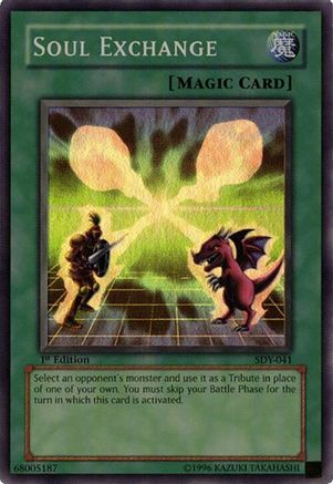 Soul Exchange (SDY-041) - Starter Deck: Yugi 1st Edition