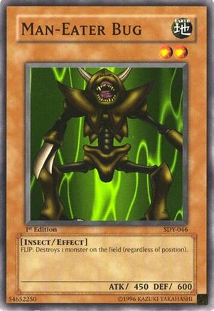 Man-Eater Bug (SDY-046) - Starter Deck: Yugi 1st Edition