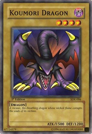Koumori Dragon (SDK-006) - Starter Deck: Kaiba 1st Edition