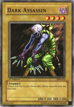 Dark Assassin (SDK-015) - Starter Deck: Kaiba 1st Edition