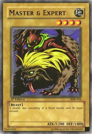 Master & Expert (SDK-016) - Starter Deck: Kaiba 1st Edition