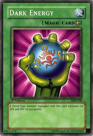 Dark Energy (SDK-020) - Starter Deck: Kaiba 1st Edition