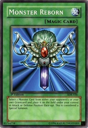 Monster Reborn (SDK-036) - Starter Deck: Kaiba Unlimited