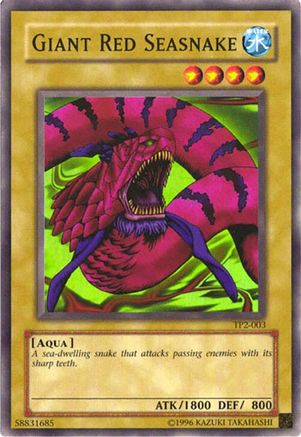 Giant Red Seasnake (TP2-003) - Tournament Pack 2 Unlimited