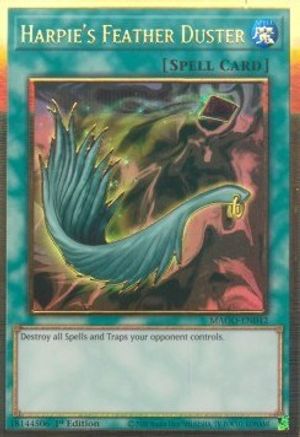 Harpie's Feather Duster (MAGO-EN042) - Maximum Gold 1st Edition