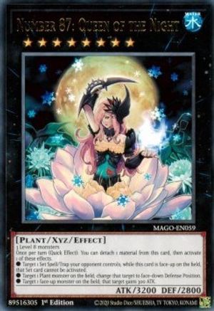 Number 87: Queen of the Night (MAGO-EN059) - Maximum Gold 1st Edition