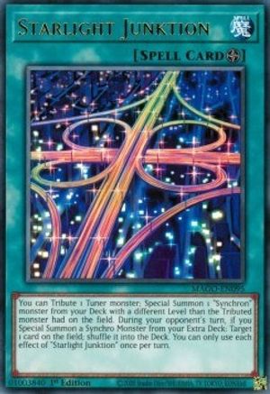 Starlight Junktion (MAGO-EN095) - Maximum Gold 1st Edition