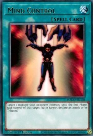 Mind Control (MAGO-EN138) - Maximum Gold 1st Edition