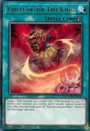 Circle of the Fire Kings (MAGO-EN149) - Maximum Gold 1st Edition