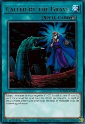 Called by the Grave (MAGO-EN156) - Maximum Gold 1st Edition