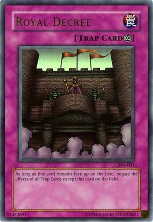 Royal Decree (TP4-001) - Tournament Pack 4 Unlimited