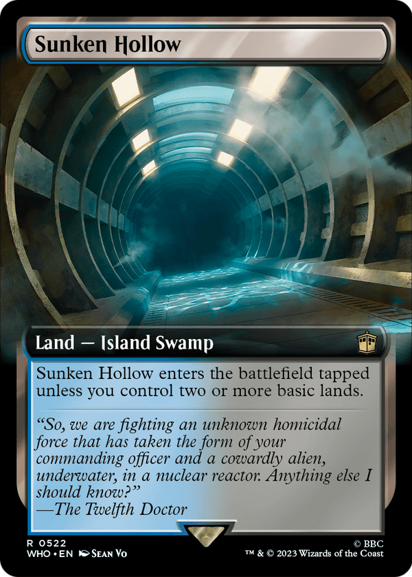 Sunken Hollow (Extended Art) (WHO-522) - Doctor Who: (Extended Art) Foil