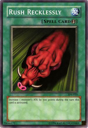 Rush Recklessly (TP4-010) - Tournament Pack 4 Unlimited