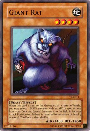 Giant Rat (TP4-011) - Tournament Pack 4 Unlimited