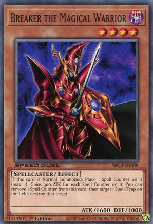 Breaker the Magical Warrior (SBCB-EN008) - Speed Duel: Battle City Box 1st Edition