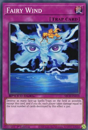 Fairy Wind (SBCB-EN018) - Speed Duel: Battle City Box 1st Edition