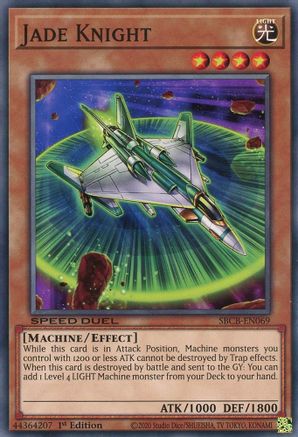 Jade Knight (SBCB-EN069) - Speed Duel: Battle City Box 1st Edition