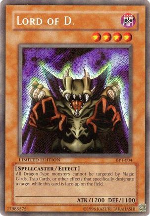 Lord of D. (BPT-004) - 2002 Collectors Tin Limited