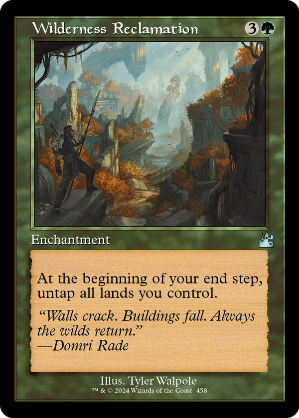 Wilderness Reclamation (Retro Frame) (RVR-458) - Ravnica Remastered
