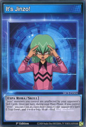 It's Jinzo! (SBCB-ENS04) - Speed Duel: Battle City Box 1st Edition