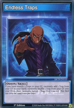 Endless Traps (SBCB-ENS10) - Speed Duel: Battle City Box 1st Edition