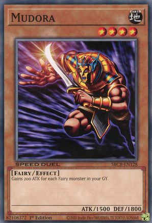 Mudora (SBCB-EN128) - Speed Duel: Battle City Box 1st Edition