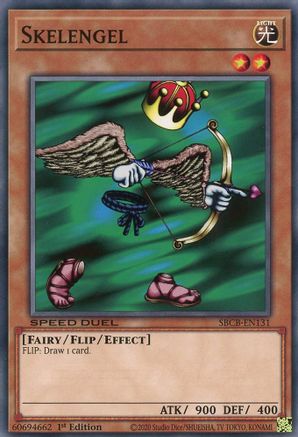 Skelengel (SBCB-EN131) - Speed Duel: Battle City Box 1st Edition