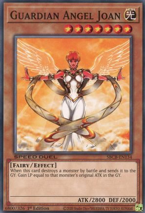 Guardian Angel Joan (SBCB-EN134) - Speed Duel: Battle City Box 1st Edition