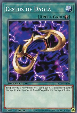 Cestus of Dagla (SBCB-EN140) - Speed Duel: Battle City Box 1st Edition