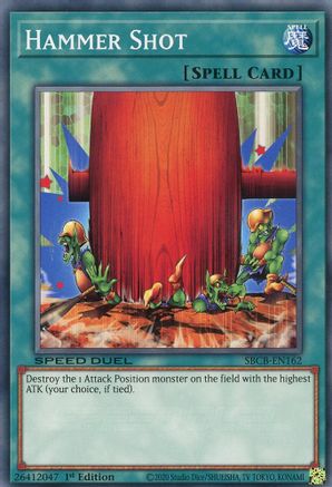 Hammer Shot (SBCB-EN162) - Speed Duel: Battle City Box 1st Edition