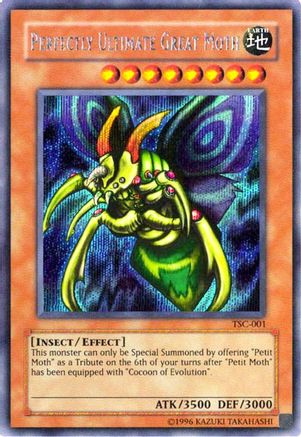 Perfectly Ultimate Great Moth (The Sacred Cards) (TSC-001) - Yu-Gi-Oh! Video Game Promotional Cards Limited