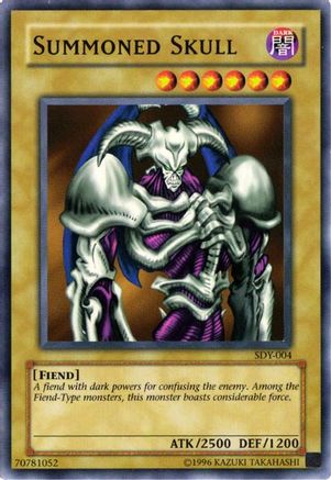 Summoned Skull (Sample Promo) (SDY-004) - Starter Deck: Yugi Unlimited