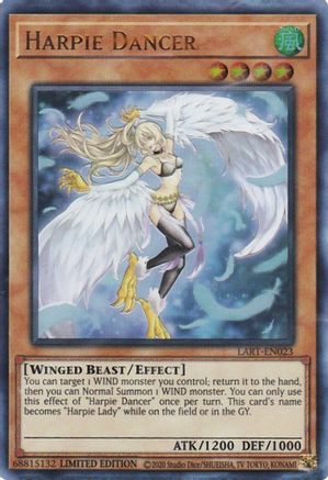 Harpie Dancer (LART-EN023) - The Lost Art Promotion Limited
