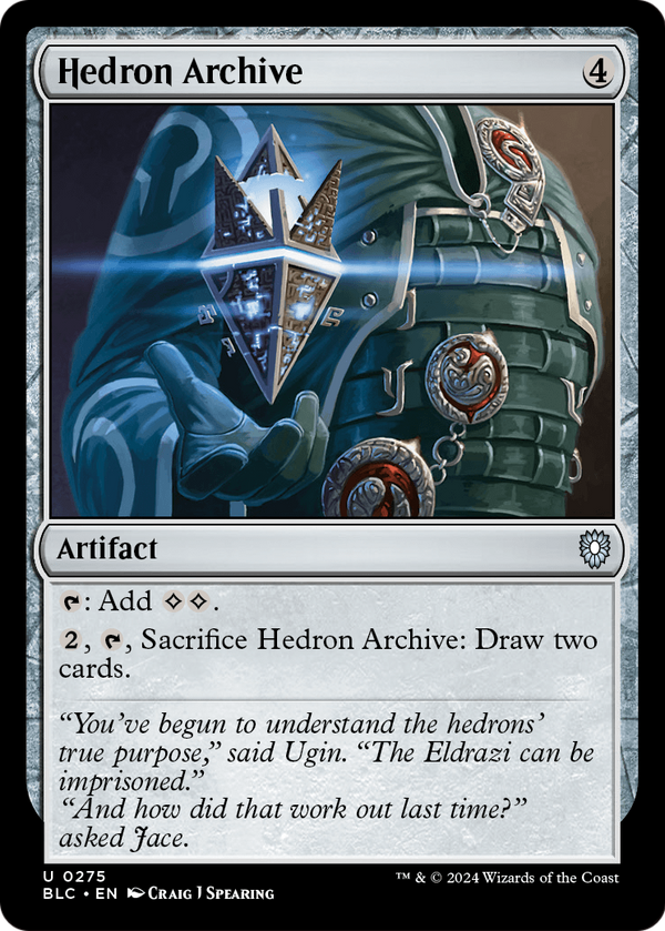 Hedron Archive (BLC-275) - Bloomburrow Commander