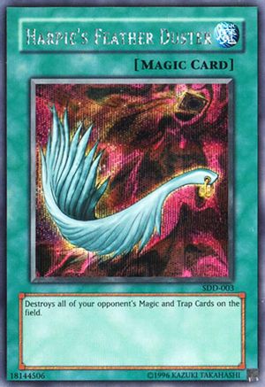 Harpie's Feather Duster (SDD-003) - Stairway to the Destined Duel Limited