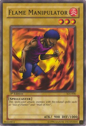 Flame Manipulator (SDJ-006) - Starter Deck: Joey Unlimited