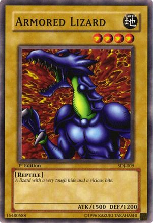 Armored Lizard (SDJ-009) - Starter Deck: Joey Unlimited
